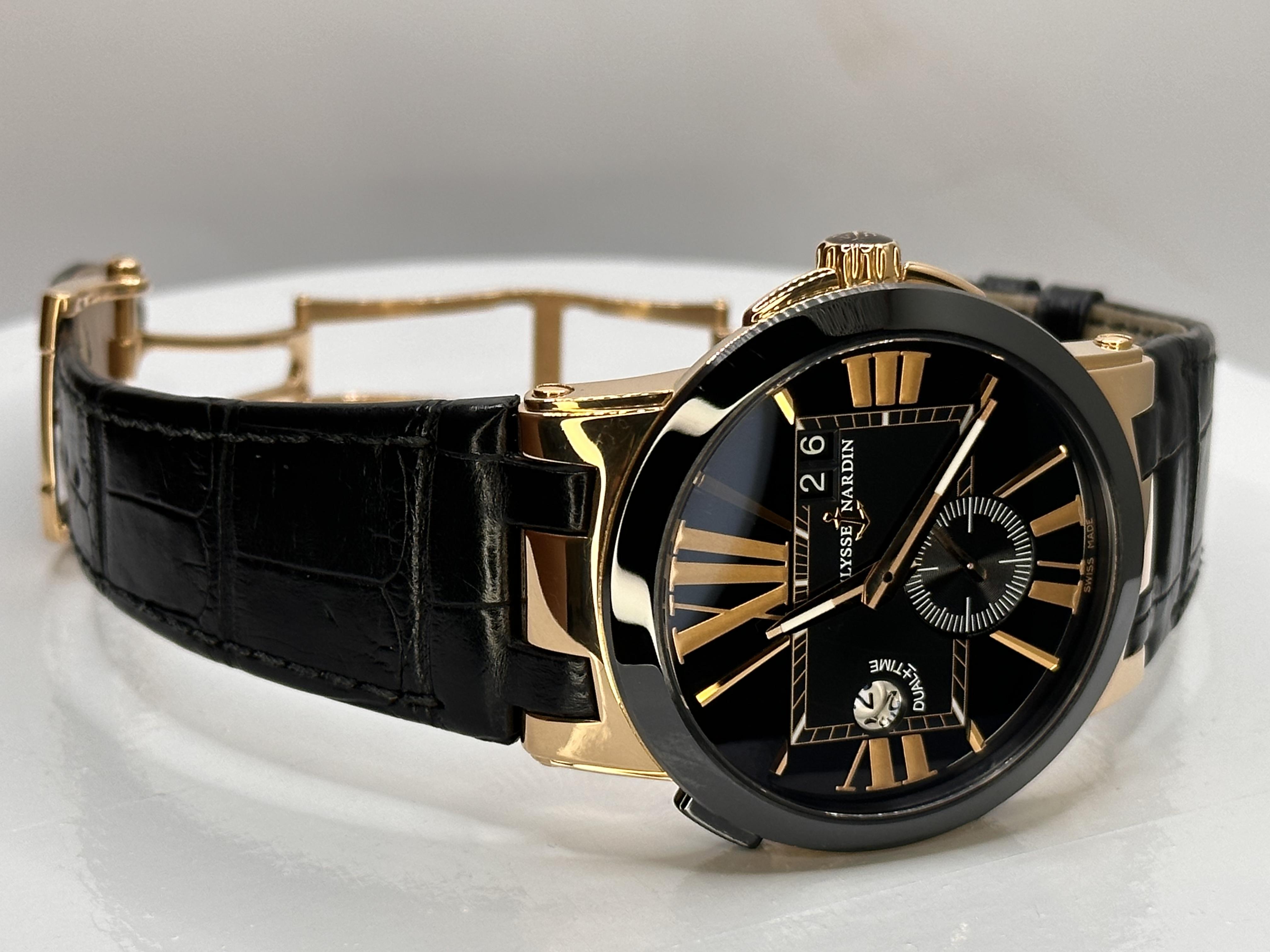 FS Ulysse Nardin Executive Dual Time 246 00 42 Rose Gold GMT