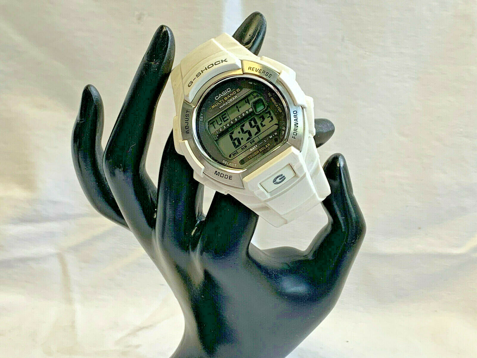 Working Casio G-Shock Wrist Watch RC Indicator Tough Solar Multi Band GW- M850 WatchCharts