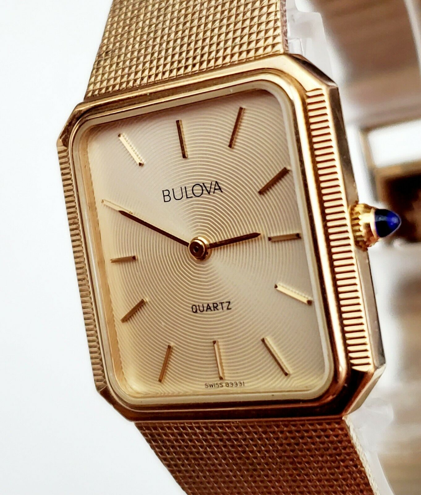 RARE,UNIQUE Men's Vintage 1983 SWISS Watch BULOVA 83331