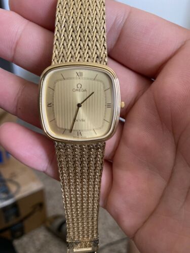 A*2様 10K RGP ゴールド オメガ　ヴィンテージ Vintage Omega De Ville Watch 10k Rolled Gold Plated RGP Cal. 1377