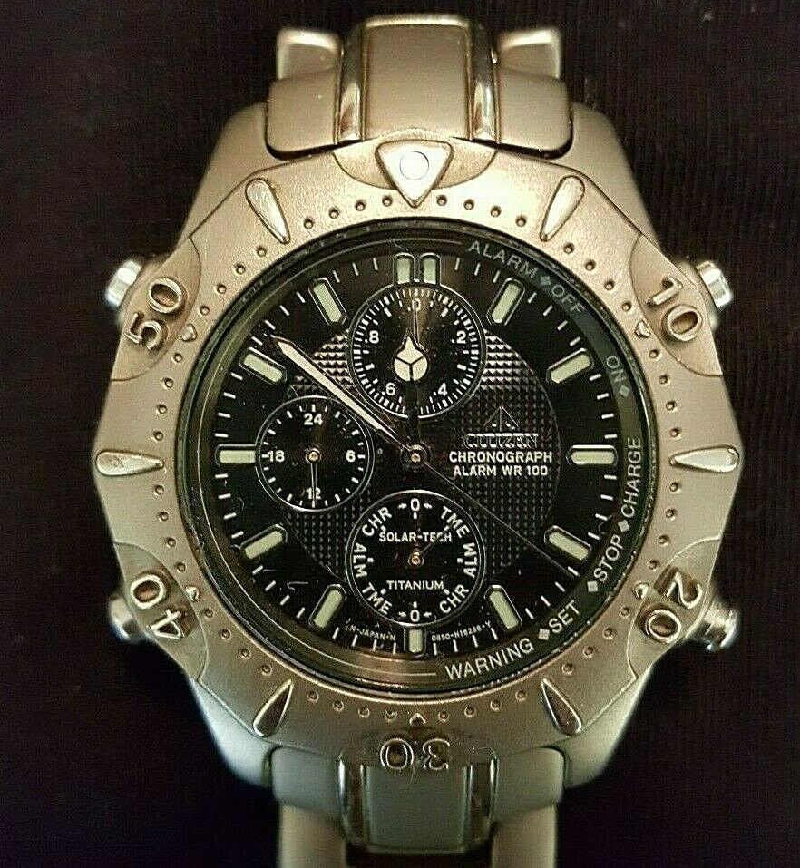 ■PREMIUM■LODGE創立120周年チャリティオークション品 Citizen Eco-Drive Titanium 0855-H10350 | WatchCharts Marketplace