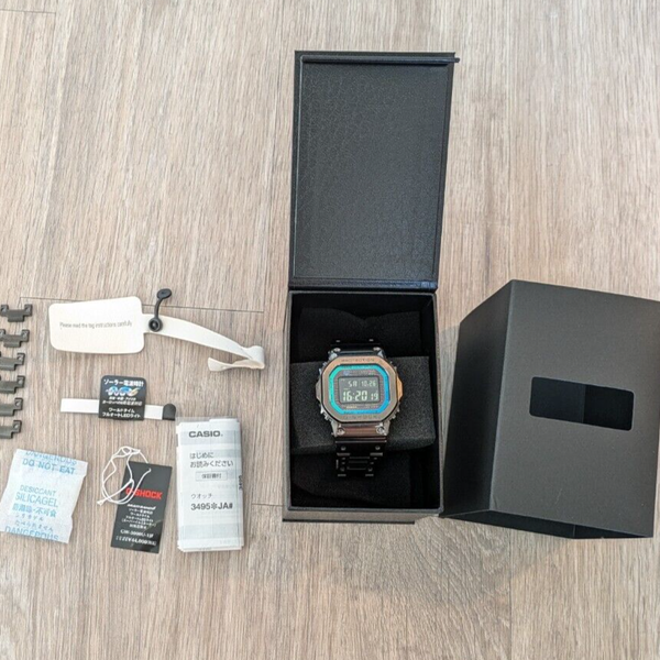Casio G-Shock GMW-B5000BPC-1JF Full Metal Solar Bluetooth Watch