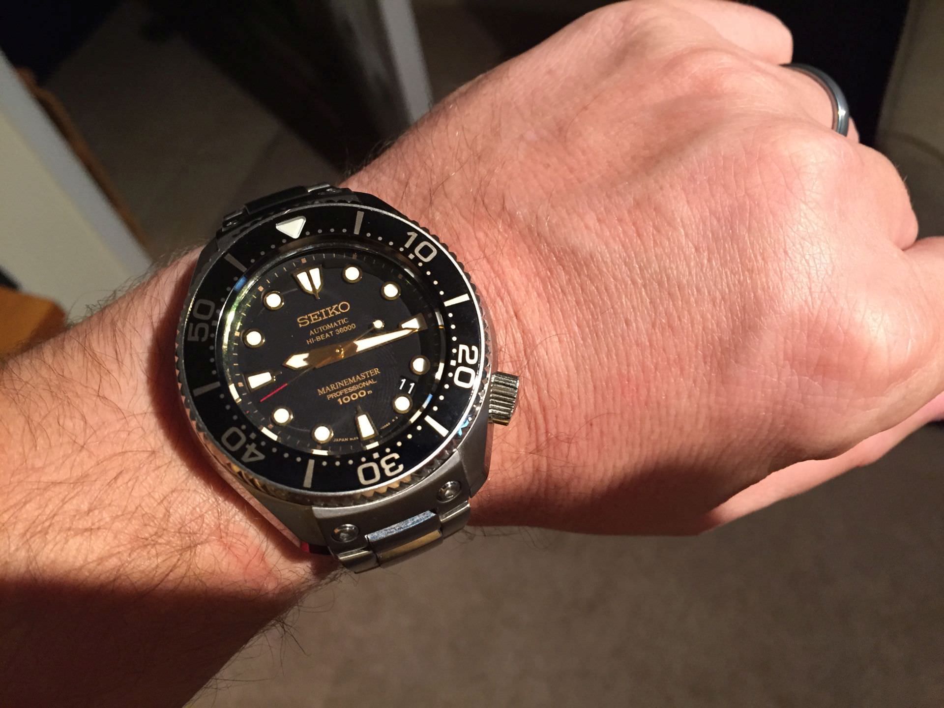 SOLD: Seiko SBEX001 - MM1000 Limited Edition - Hi-Beat - Ti | WatchCharts