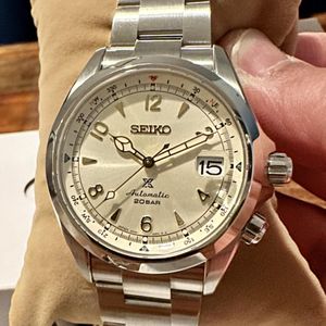 WTS] Seiko Alpinist SPB123/SBDC093 on Ginault Bracelet