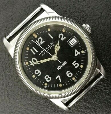 HAMILTON KHAKI FIELD Military 8753 AUTOMATIC Stainless Steel 35mm