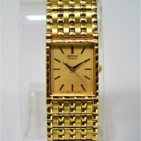 Retro Men's Gold Tone Seiko Quartz Wristwatch Model 7N01-5C39 - FREE  SHIPPING | WatchCharts