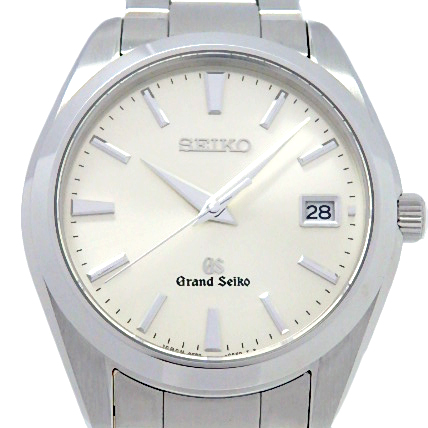 SEIKO Seiko GS Grand Seiko SBGV021 9F82 Quartz Men's Silver Dial