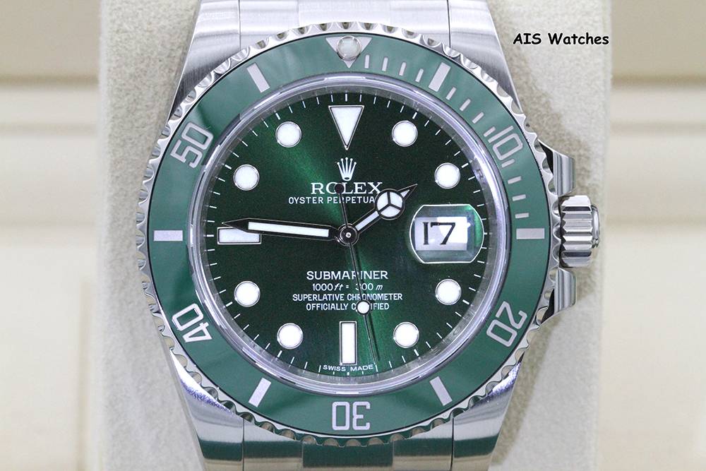 Jual rolex outlet submariner hulk