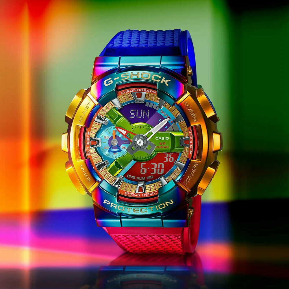 Casio G Shock GM-110RB-2AER Rainbow Limited Edition Ion Casio G Shock GM-110RB-2AER Rainbow Limited Edition Ion