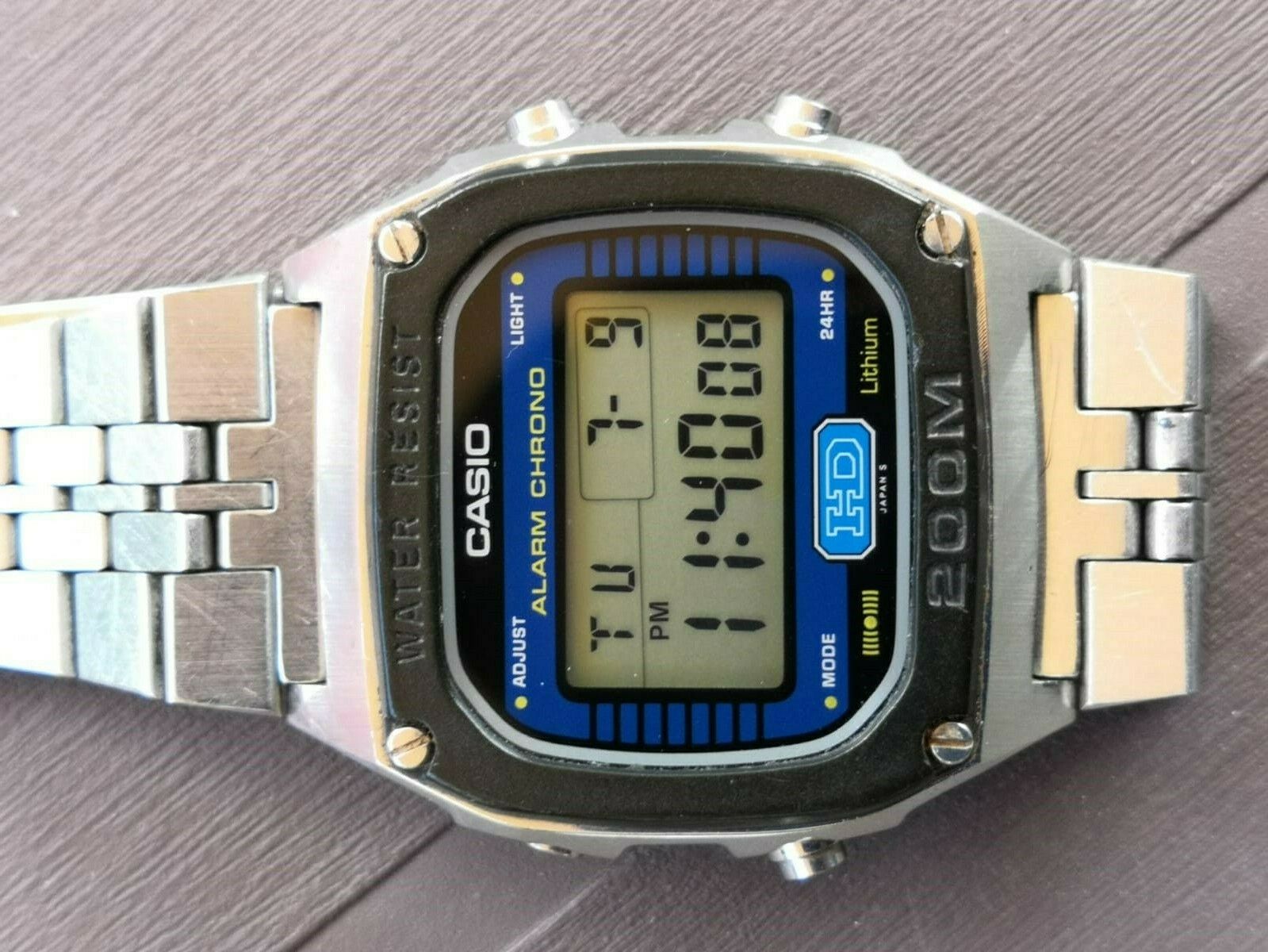 RARE Vintage 1984 Casio DW-1400 Digital Post-Marlin in excellent  condition!! 80s | WatchCharts Marketplace