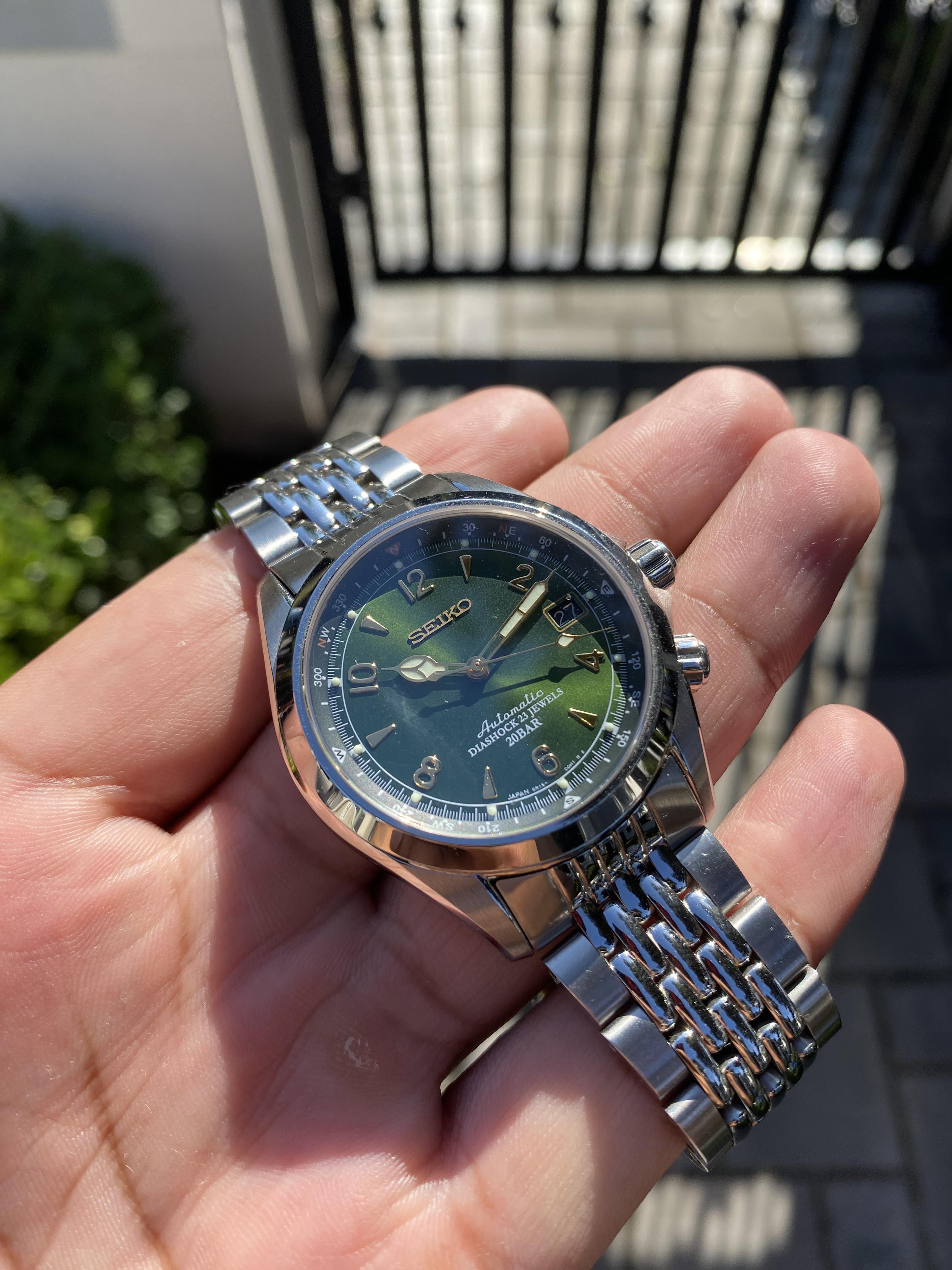 Seiko alpinist discount beads of rice