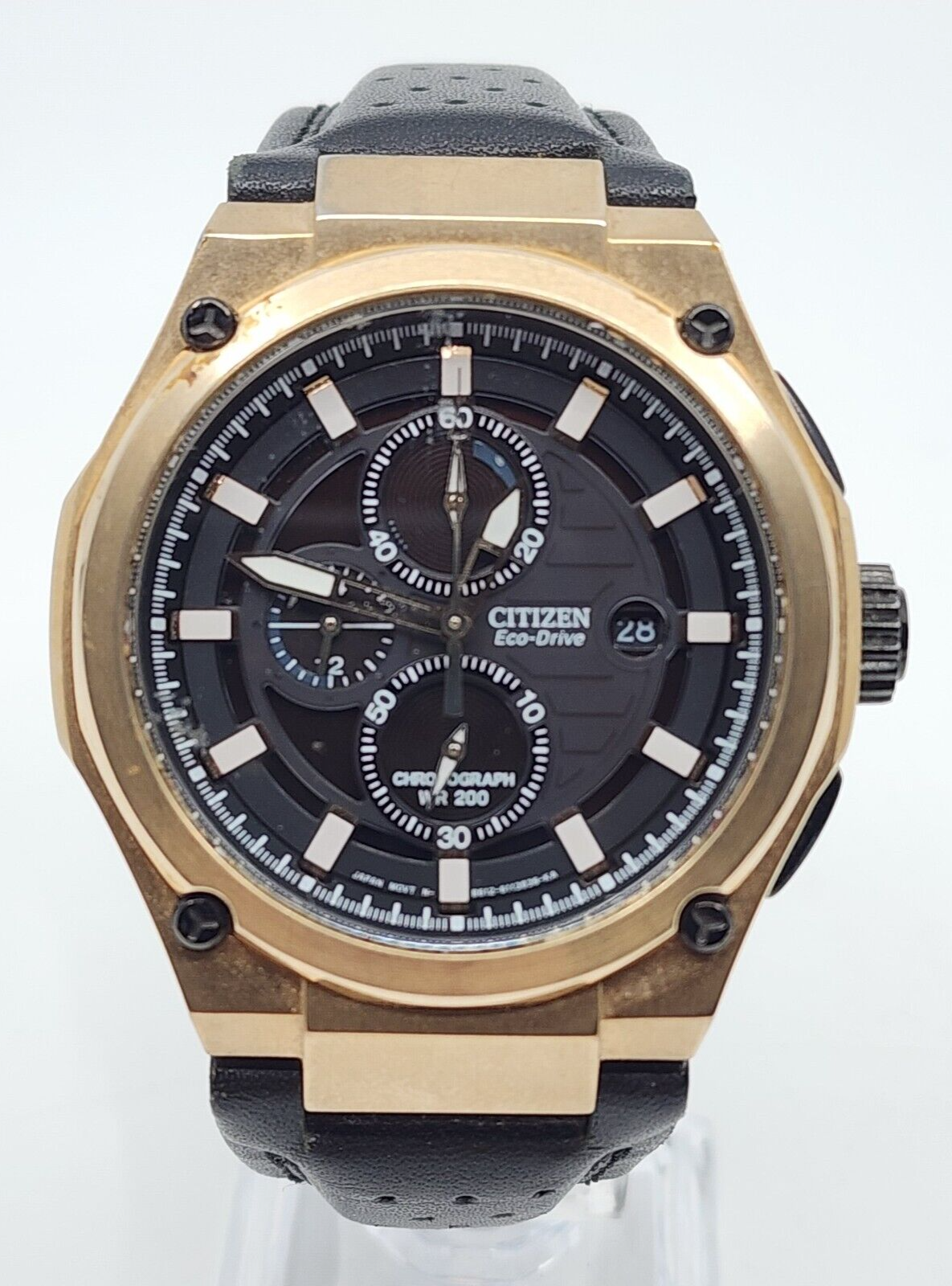 Rolex Day Date Black Diamond Dial Oyster Bracelet 18k Yellow Gold 118208  58896Y - Beverly Hills Watch
