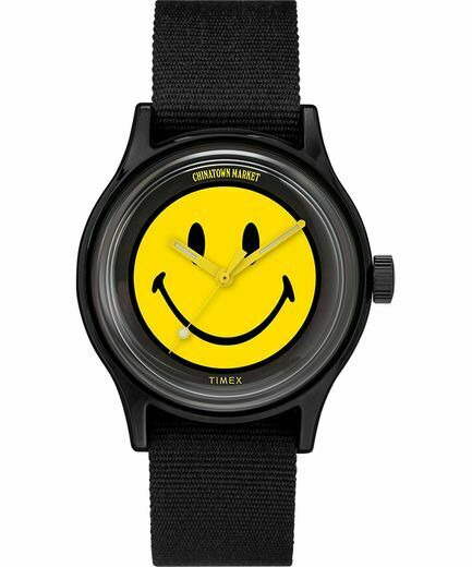 Timex Timex X Chinatown Market X Smiley Watch in Black for Men | Lyst