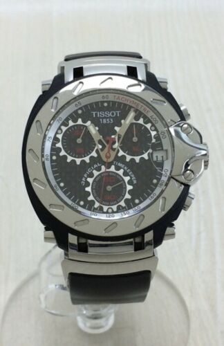 TISSOT CHRONOGRAPH OFFICIAL TIMEKEEPER QUARTZ DIAL CARBON MOTOGP