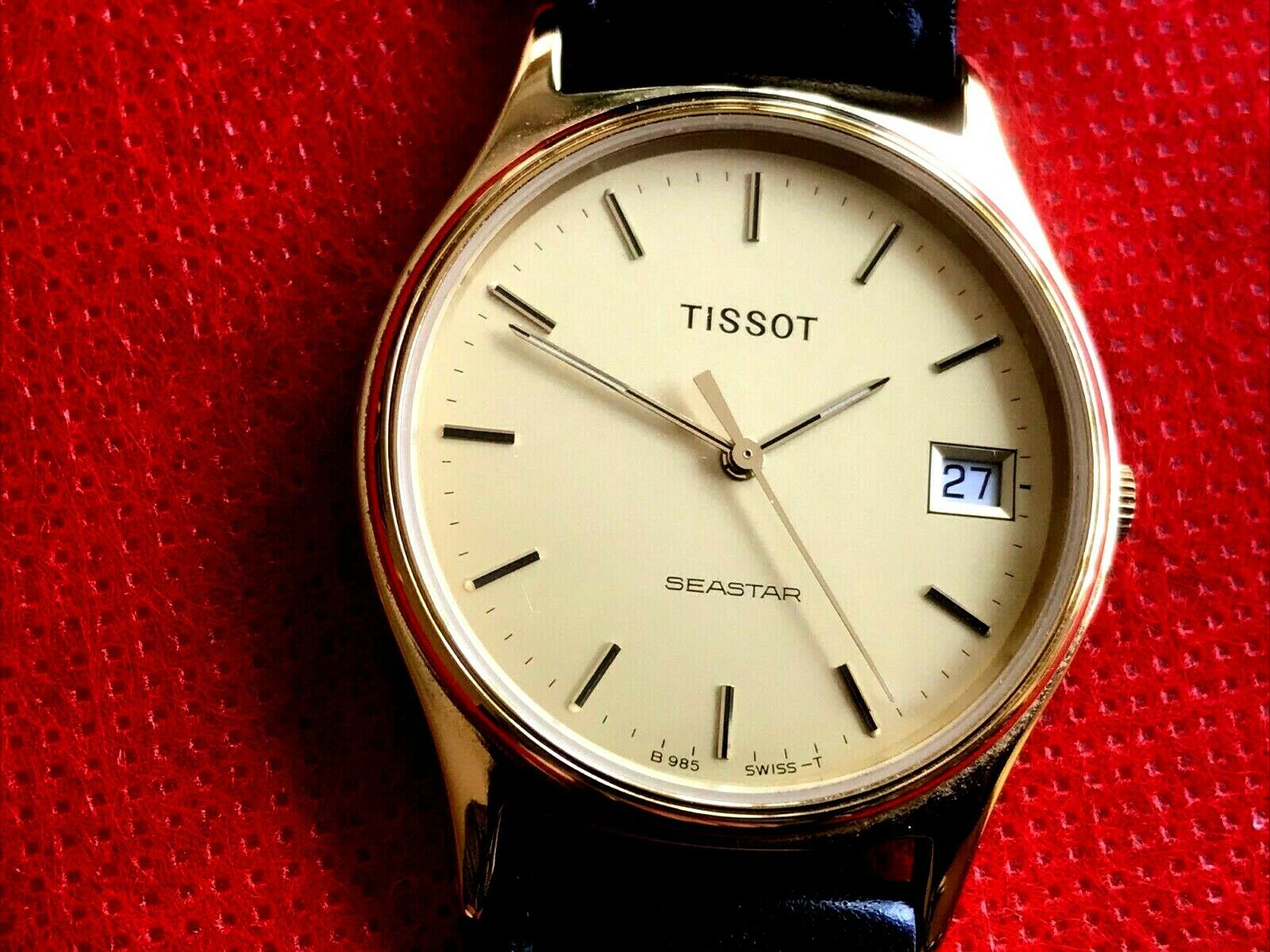メンズ TISSOT ティソ SEASTAR クォーツ B985/995 腕時計 メンズ