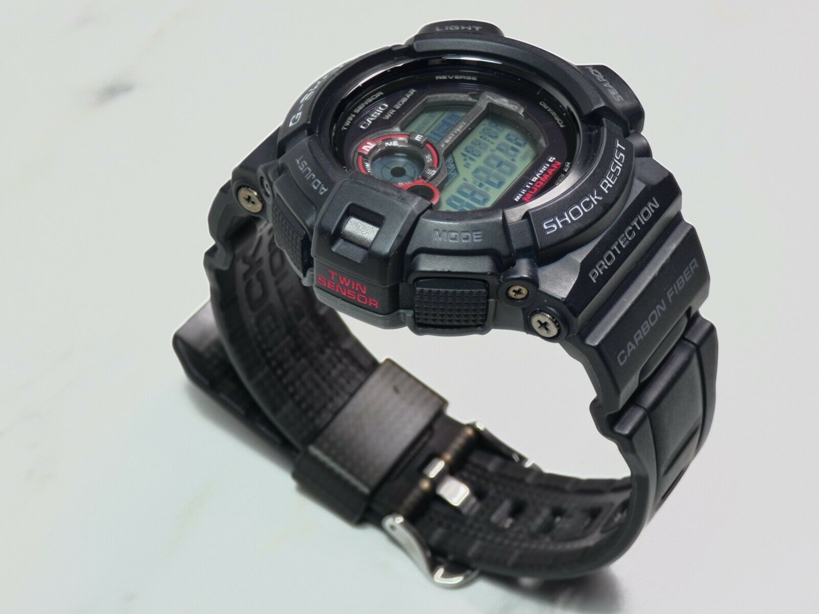 G-Shock Mudman GW-9300-1JF Japanese Model with Carbon Fiber