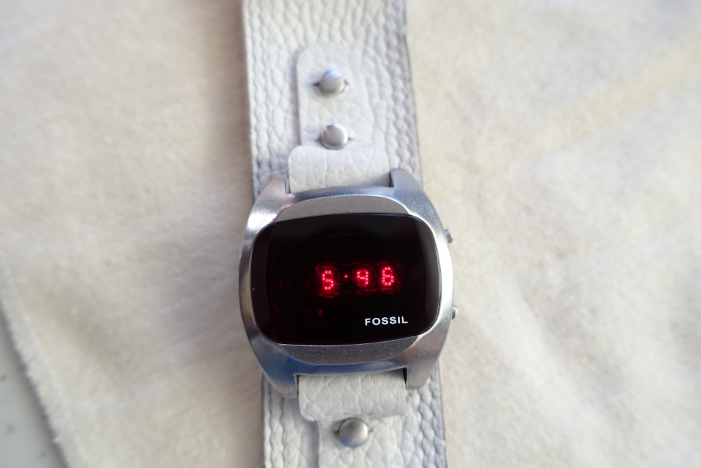 Fossil led watch online