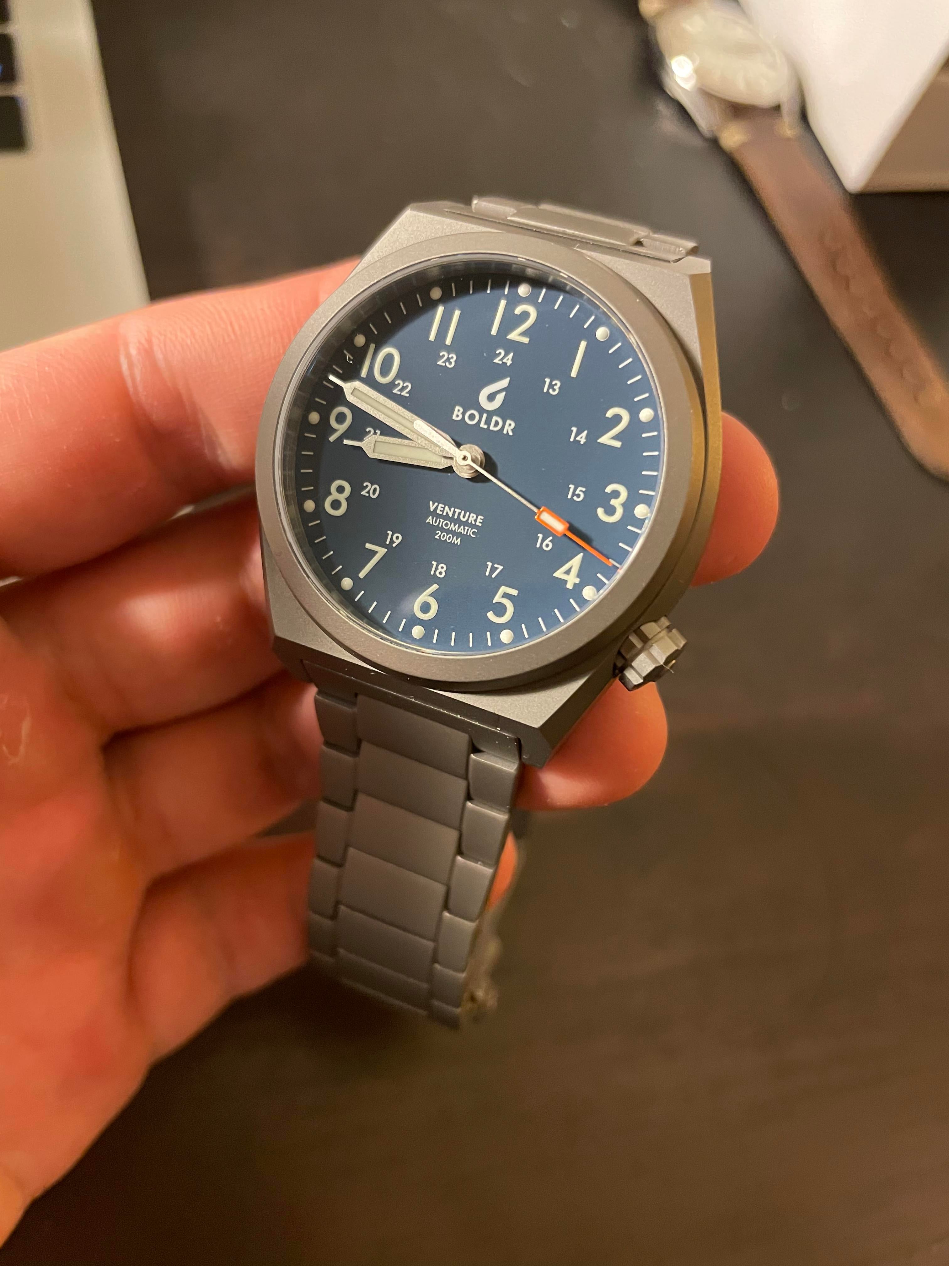 WTS Boldr Venture with full titanium bracelet WatchCharts