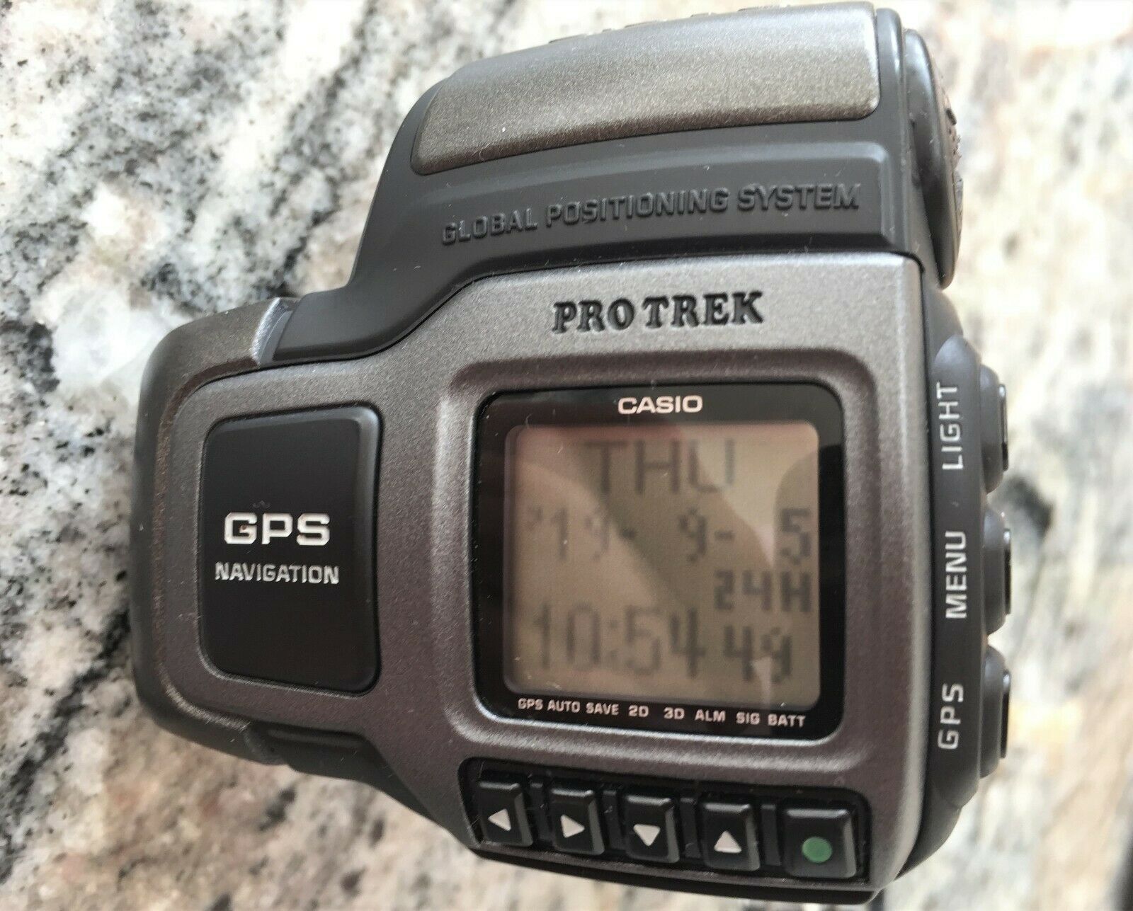 protrek gps solar