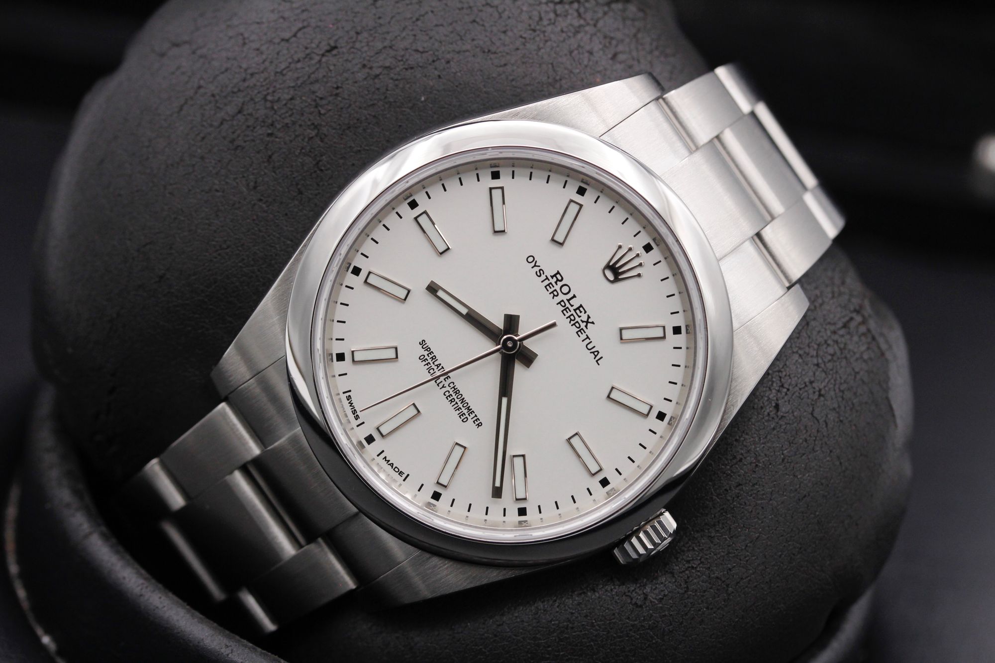 Rolex op 39mm outlet white