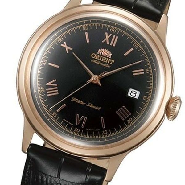 Orient Bambino Rose Gold Roman Numerals 40mm Automatic Watch Watchcharts