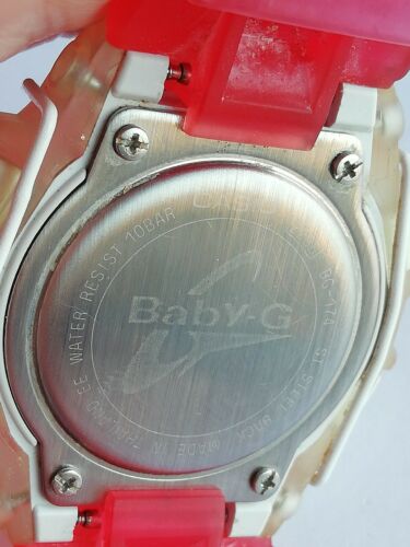 Pink Casio Baby G BG-174 [2286] Retro Sports Watch Working Order