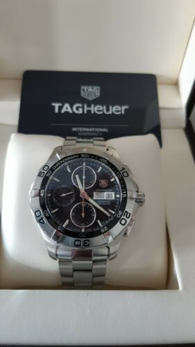 TAG HEUER AQUARACER CALIBRE 16 MENS WATCH serial number CAF2010