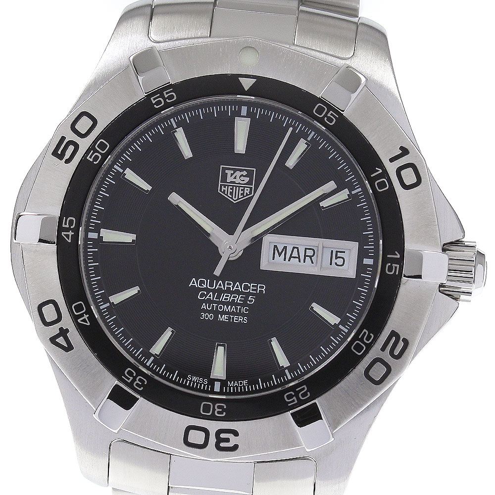 tag heuer aquaracer calibre 5 day date