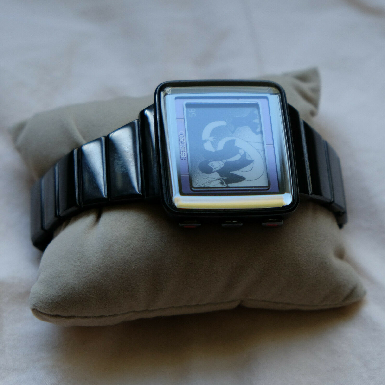 Seiko Spirit Lupin The 3rd S771-0AA0 Active Matrix EPD Solar Watch |  WatchCharts