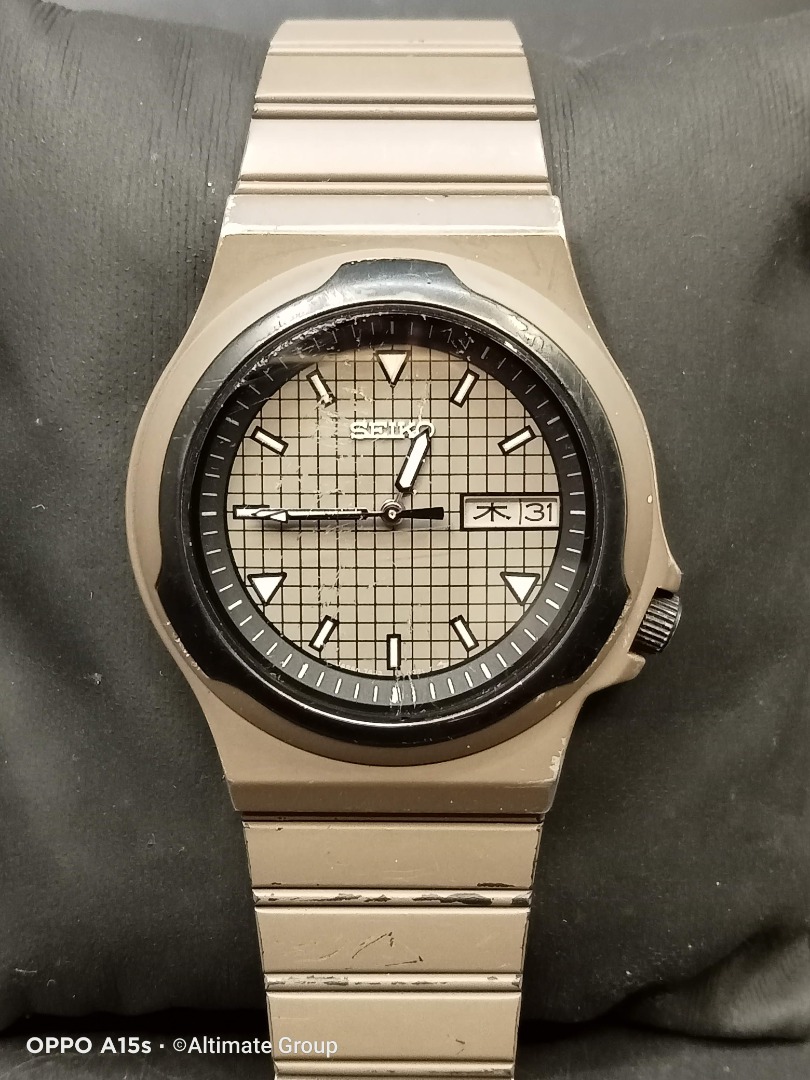 Collectible! Birthday Watch November 1985! Seiko 7433-6020 DAINI