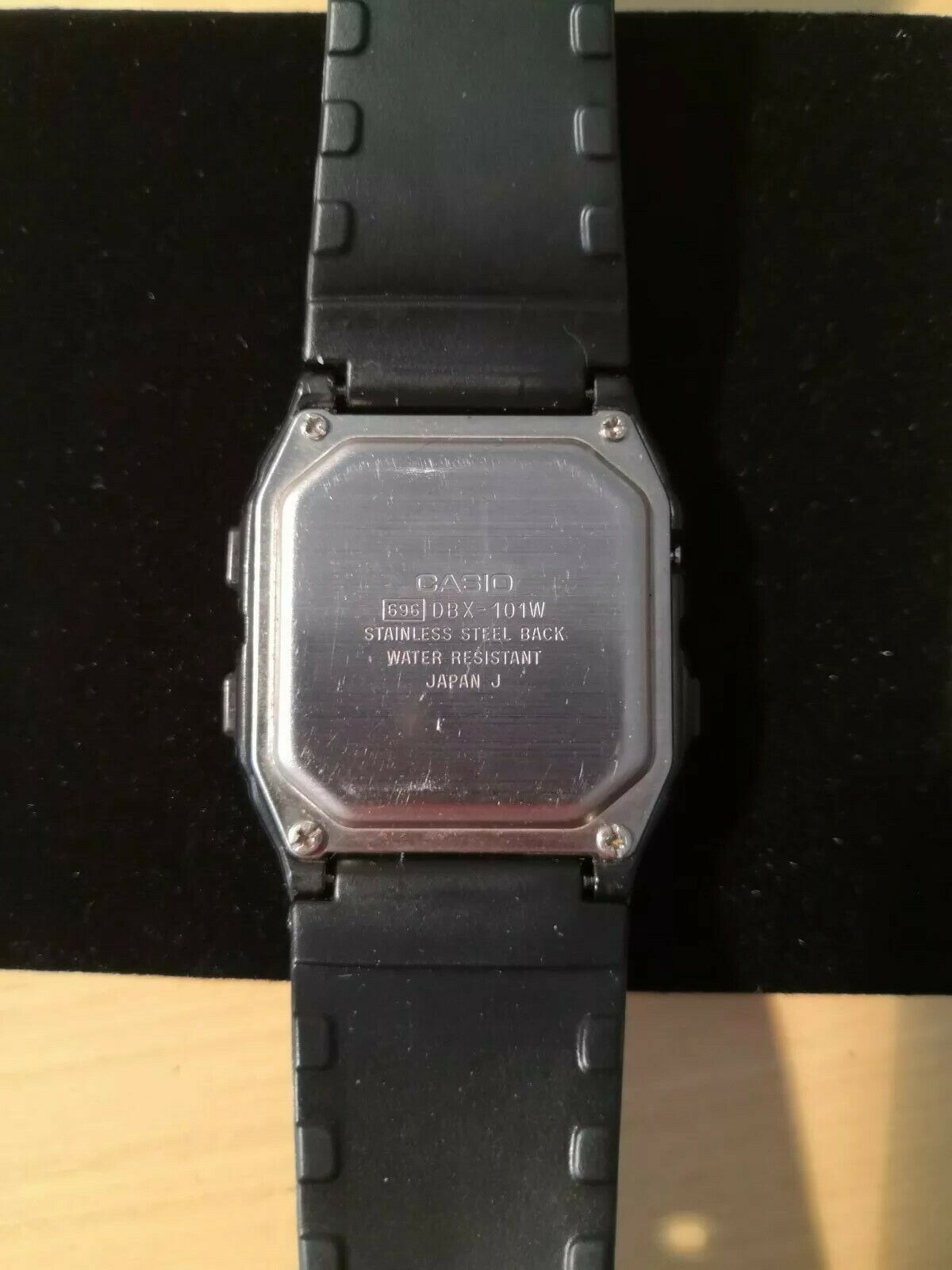 Casio vintage databank Telememo 100 696 DBX 101W Japan rare black 