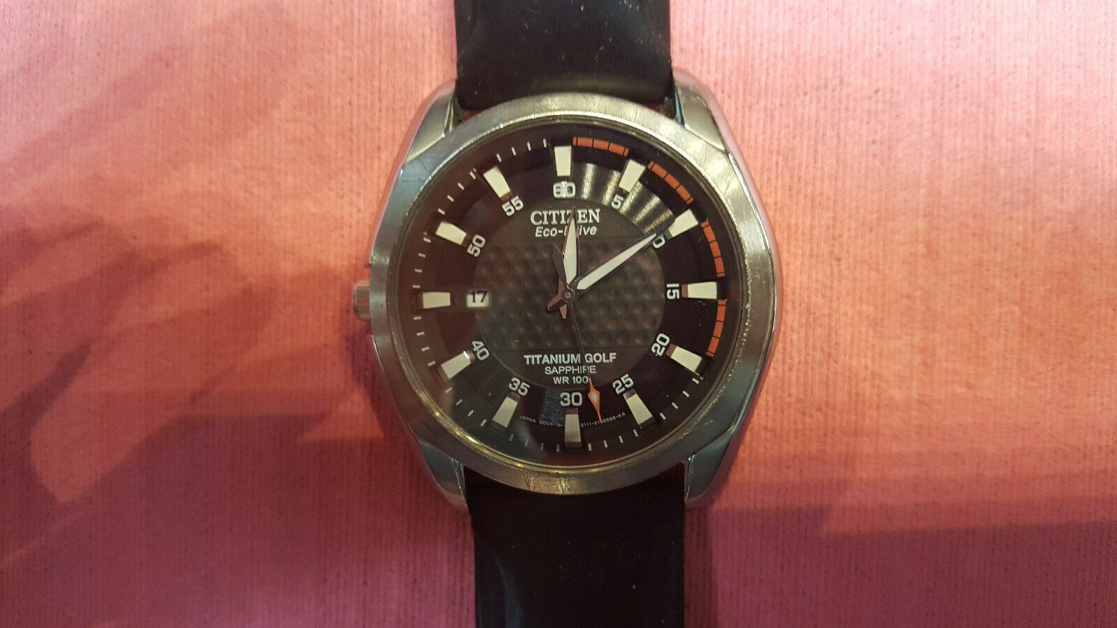 Citizen titanium outlet golf watch