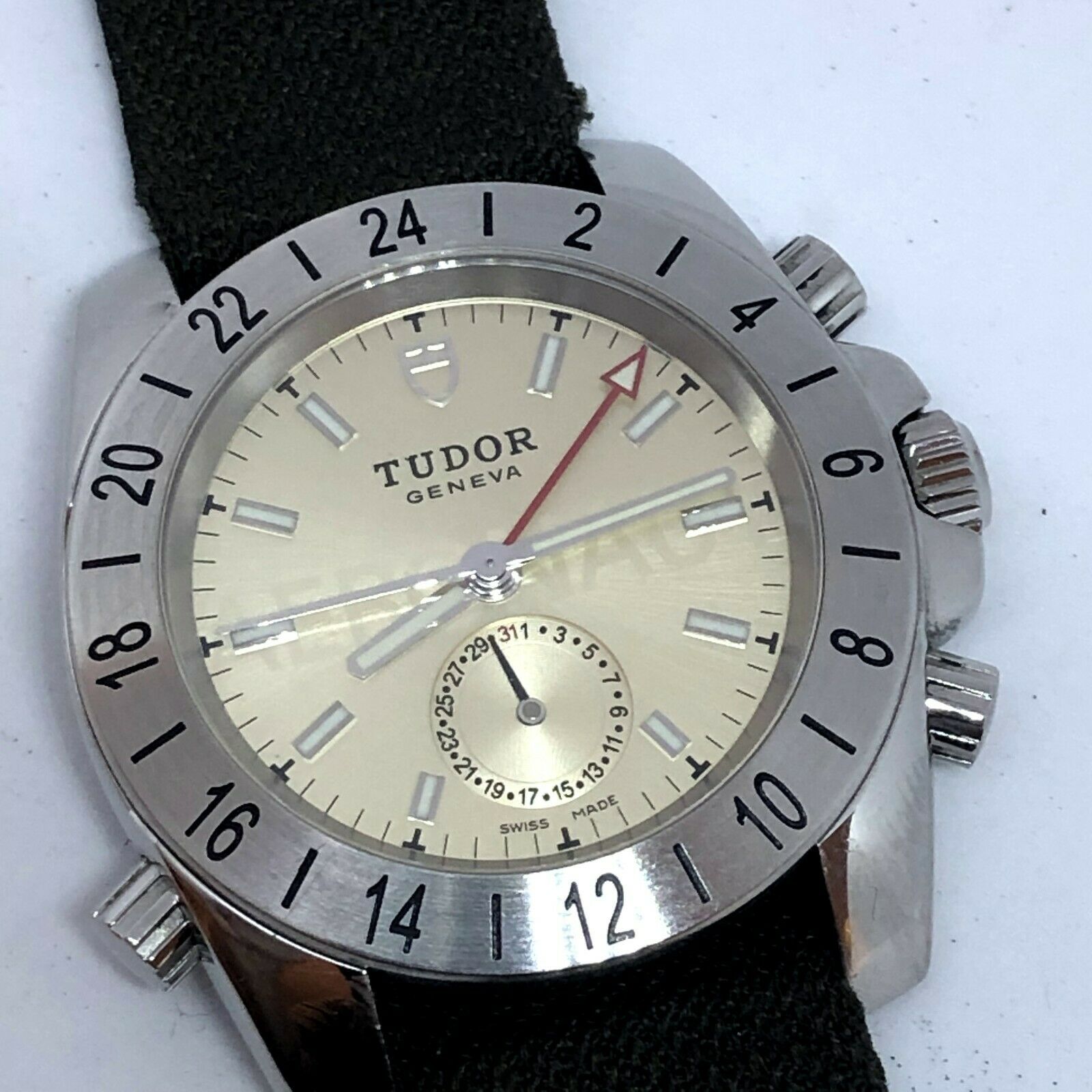 TUDOR SPORT AERONAUT AUTOMATIC GMT REF 20200 CREAM DIAL 41 MM