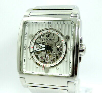 Men's BULOVA Skeleton Dial AUTOMATIC 