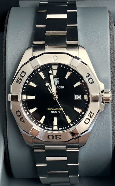 TAG HEUER AQUARACER Quartz Watch Diameter 41 mm WBD1110.BA0928