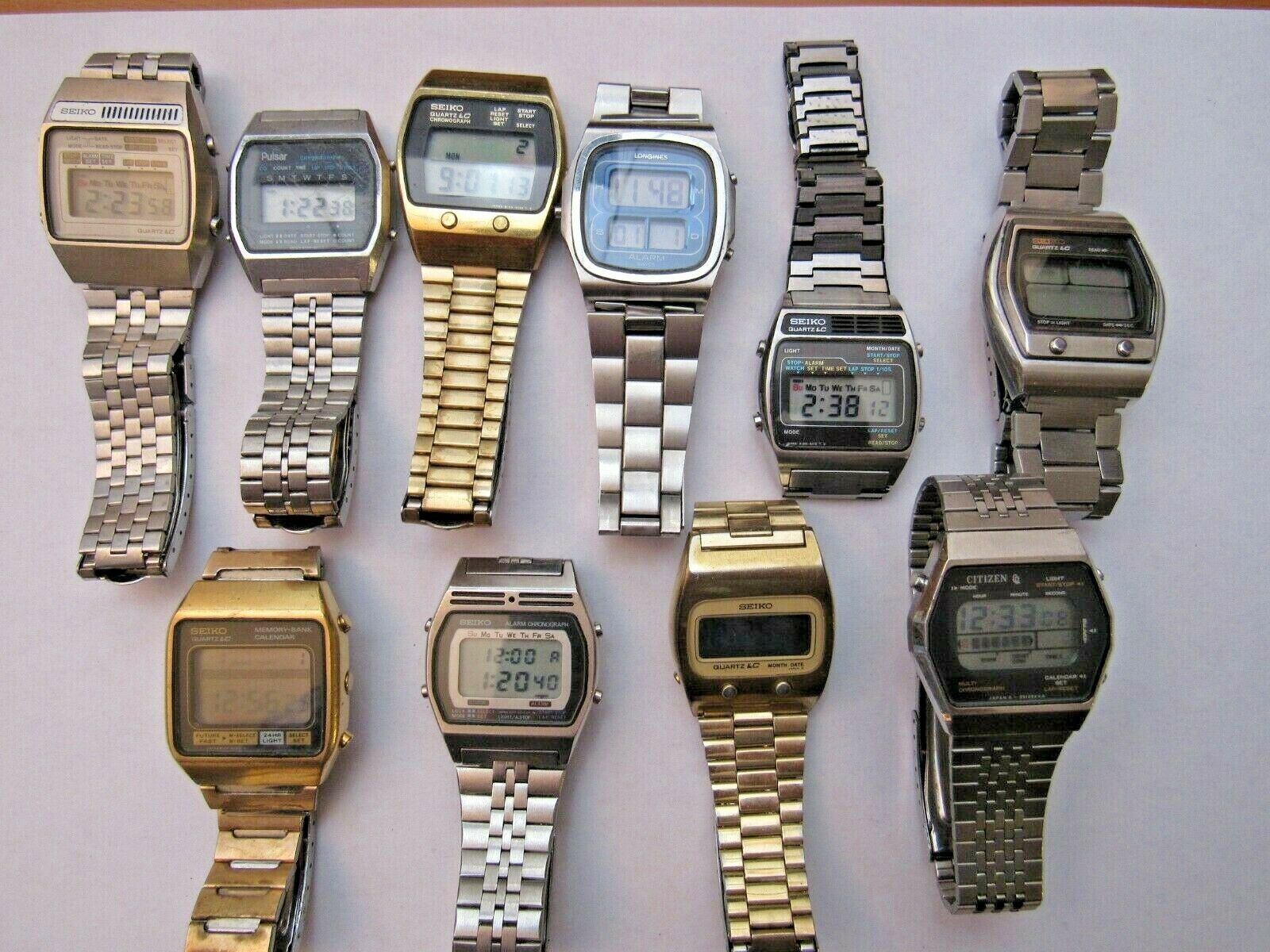 Seiko sales vintage lcd