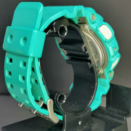 Casio G-Shock GA-110SN-3A GA-110 Turquoise Blue and White Analogue