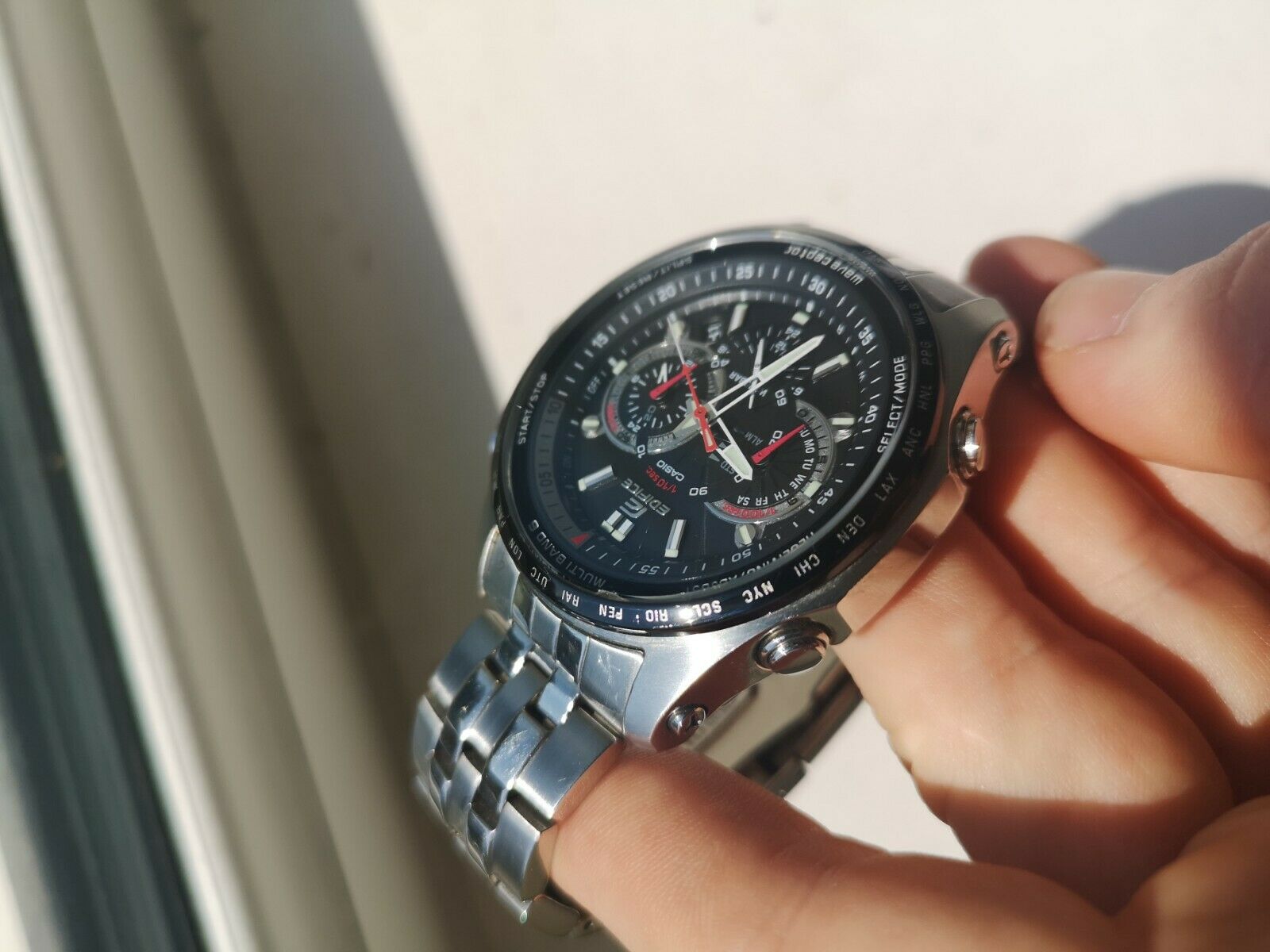 Casio Edifice EQW-M710 M(5089) Tough Solar Multi band 6 Watch For