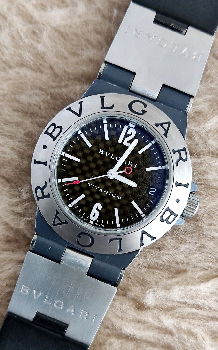 Reloj discount bvlgari titanium