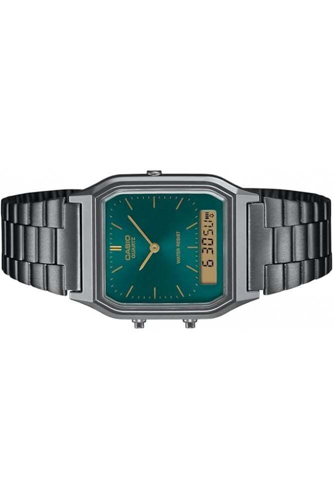 Montre Casio AQ-230EGG-3AEF - Style Vintage Rétro, Fonctionnalités Digitales Et Analogiques - 4
