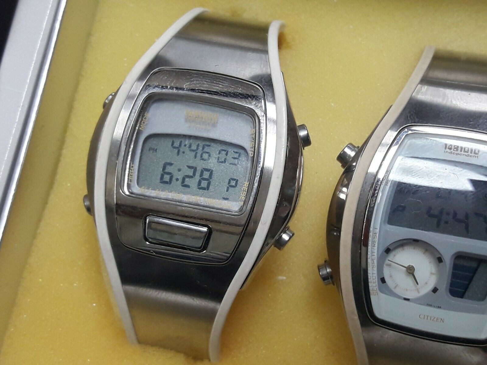 Citizen Independent 1481010 Vintage Couples Watches 1997 Xmas 