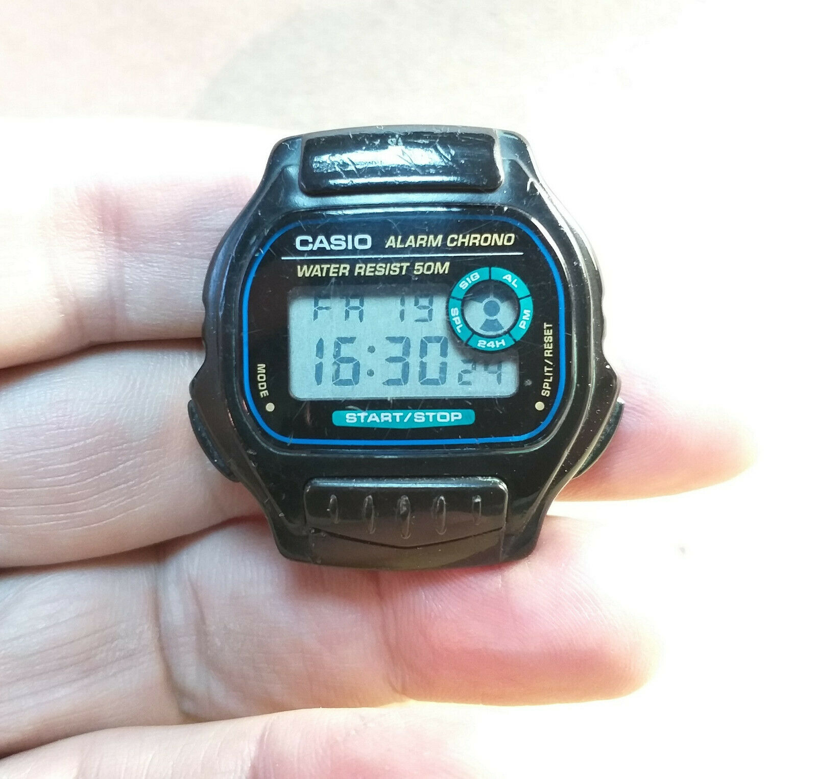 Vintage Rare Casio SFX-10 Sports Chronograph Alarm Men Digital