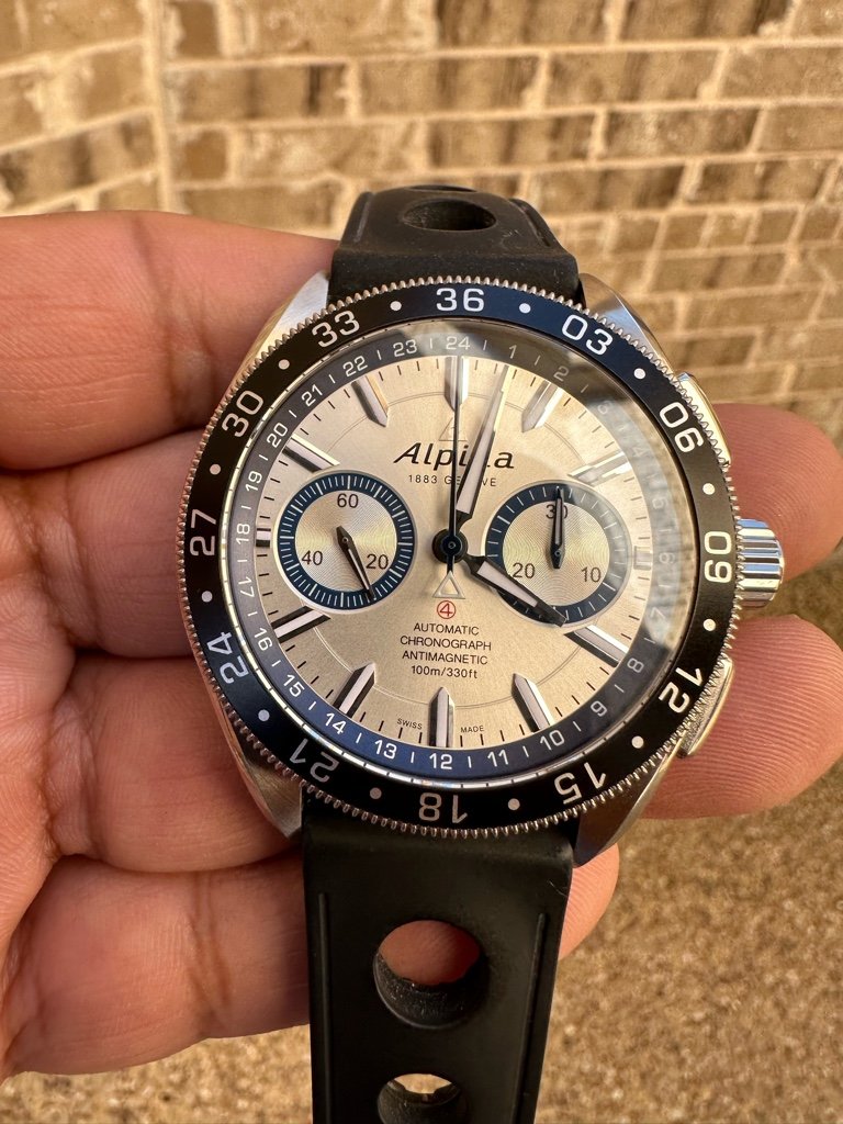 Alpina Alpiner 4 Chrono Race For Water Foundation WatchCharts Marketplace