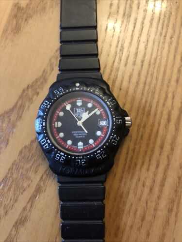 TAG HEUER 383-513/1 レア 腕時計 1987 Tag Heuer Professional Formula 1 Quartz Unisex 383.513