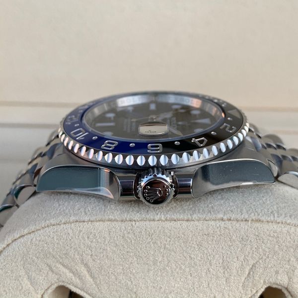 FS Rolex Batman Jubilee 126710 BLNR 2019 Open Name Full Stickers GMT