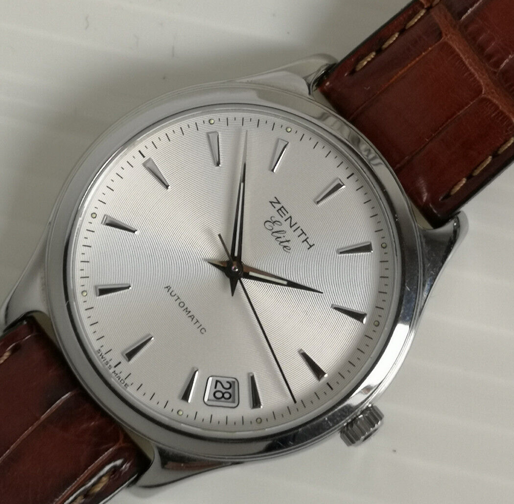 Beautiful Zenith Elite Automatic Men's Watch Ref. 90/01 0040 670 |  WatchCharts Marketplace