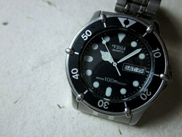 Citizen VEGA GN-4-S Diver Watch Day Date 100m Water Resist