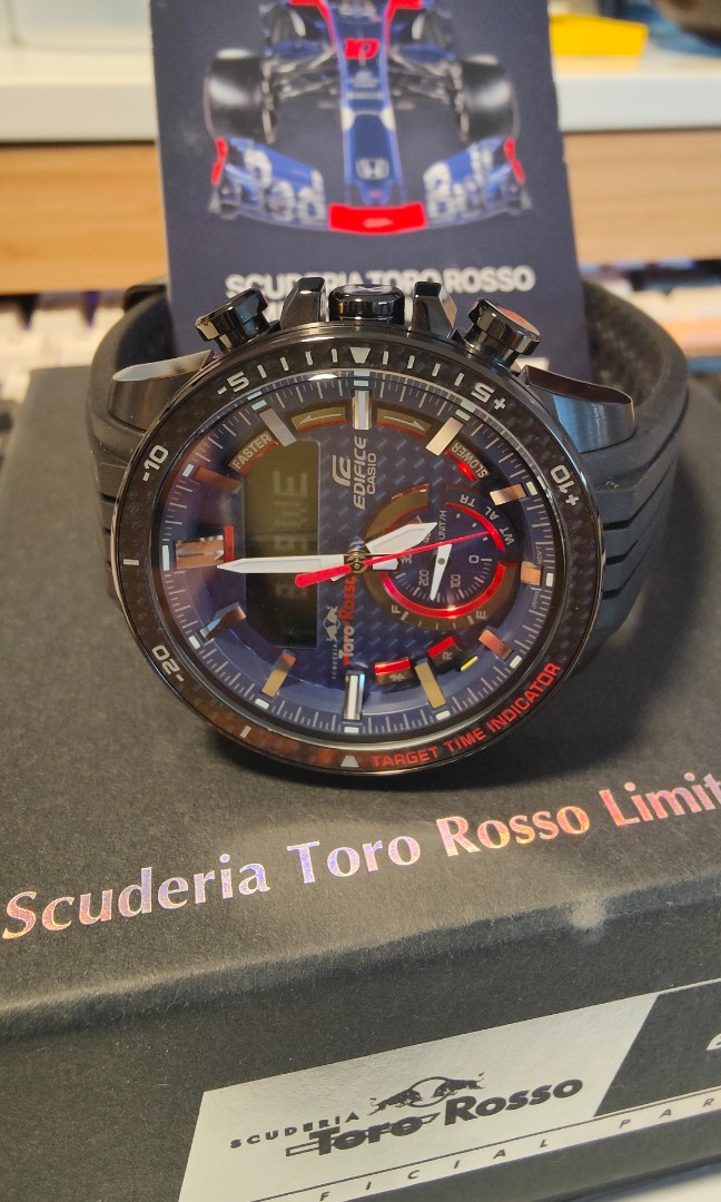 Casio Edifice Scuderia Toro Rosso Limited Edition 2018 Solar