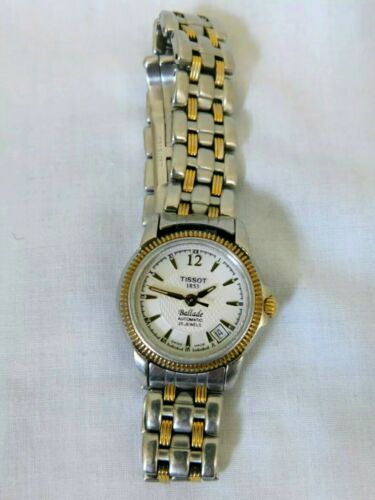 Tissot 1853 Ballade C219 319C Automatic 25J Two Tone SS Womens