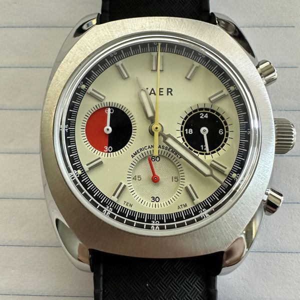 [WTS] VAER R1 USA Racing Chronograph 38mm | WatchCharts Marketplace